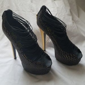 London Trash platform heels